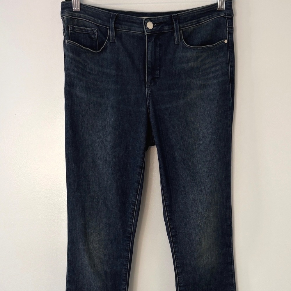 Athleta Dark Wash Skinny Jeans‎ Stretch Denim Size 10 Womens